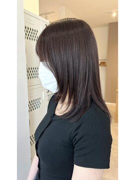 リル 新浜店(LiL) レイヤーカット×ラベンダーグレージュ葉田16