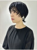 ショートウルフ/ショートパーマ/ニュアンスパーマ/横浜