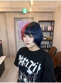 20代30代ソフトウルフツートーンカラー【上野】