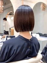 ロンド ブランシュ 錦糸町北口(Lond blanche)&nbsp;前髪アンブレラカラーこなれミディイメチェンウェーブパーマ