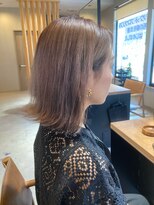 アガヴェ(AGAVe)&nbsp;ミルクティーベージュ系/お洒落/ハイトーンボブ