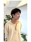 メンズ ショートバング 【フェザーショート】