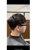 ナチュラル刈り上げマッシュ