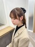顔周りカットカラートリートメント