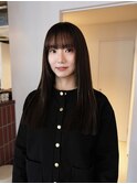 前髪あり/ロングヘア/髪質改善