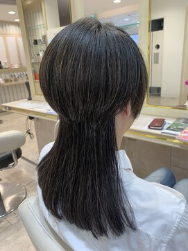 アッシュ 仙川店(Ash) クラゲヘアー姫カットレイヤー前下がりボブウルフハイレイヤー