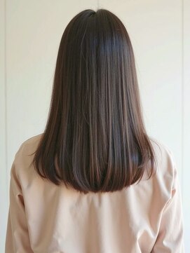 アンドヘアサロン(AND hair salon) ナチュラル縮毛矯正/ストレート/暗めカラー