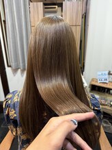 水素カラーstep特徴その5【潤いのある柔らかな質感へ】