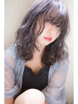 クシュ 本川越店(kusyu...) イメチェンホワイトブロンド外ハネボブ美髪ワイドバング韓国黒髪