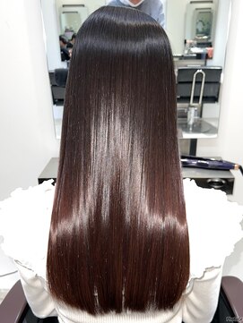 フリック 京都河原町店(FLICK) ★愛され外ハネミディボブ/酸性ストレート/縮毛矯正/30代/40代