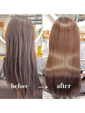 アムヘアー(A.M. hair) 【自分史上一番☆】髪質改善縮毛矯正