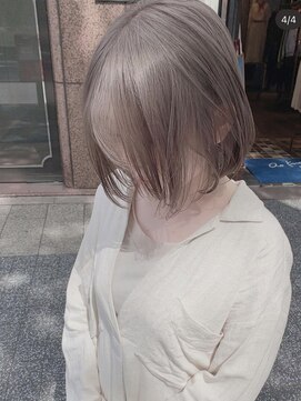 ペレ 梅田(PELE) くびれヘア/アプリコットオレンジ/夏のヘアアレンジ/梅田