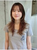 ハッシュカットシャギーレイヤーウルフカットハイレイヤー