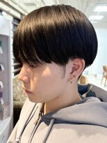 ヘアークリアー 蕨 メンズ おしゃれな大人のマッシュショート センターパート 韓国