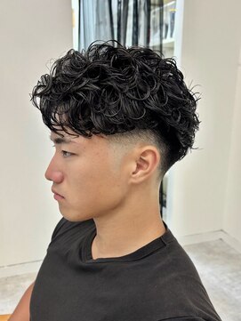 アノ 別府店(Ano.) 大分別府ラルフカールセンターパートフェザーパーマ毛流れパーマ