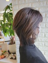 松本平太郎美容室 国立店&nbsp;30代40代50代60代×セミディレイヤー×イノアカラー