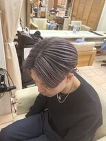 ウィルゴ 原宿(VIRGO)&nbsp;メンズバレイヤージュピンクシルバーグレーピンクハイライト