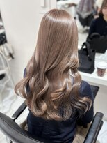 ランテルディ 渋谷(LANTERDIT)&nbsp;チョコレートベージュ　グレージュ　暖色カラー　艶髪