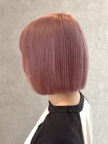 コト 福井大和田店(coto)&nbsp;福井/大和田/スモークピンク/ボブ/ダブルカラー/ブリーチ