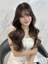 パーヴミックスネム(ParveMix NEMU)&nbsp;ショコラブラウン×顔まわりレイヤー