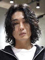 フィフスパーク(fifth PARK)&nbsp;メンズミディアムメンズボブスパイラルパーマニュアンスパーマ