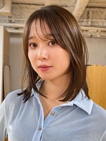 ガーデンヨコハマ(GARDEN YOKOHAMA) ミディアムレイヤー 暗髪