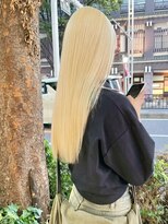 ネハス 名古屋栄店(nehus.)&nbsp;学割ブリーチハイライト髪質改善ダブルカラーレイヤーカット