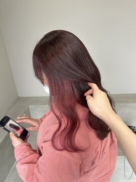 ビーリアン(B-LIEN) #真菅美容室#BLIEN[ピンクインナーカラー]