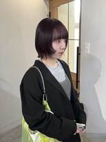ワゴンヘアー(wagon hair) layerbob × cassis
