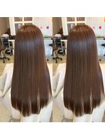 ノンヘアープラス(non hair +) 髪質改善カラー×赤み消しトステアカラー