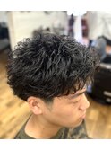 ルーズパーマ　アクティブショート