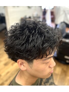 バーバーショップテト(barber shop tete) ルーズパーマ アクティブショート