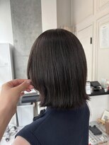 ファルベ(Farbe)&nbsp;レイヤーボブスタイル×透明感カラー