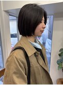 イメチェン/ボブ/ショートボブ/黒髪/前髪/表参道/原宿