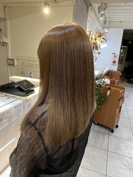 ネオリーブカフ 鶴ヶ峰店(Neolive caff) 艶カラー×オリーブベージュ
