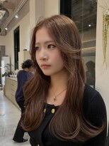 バランス ハレまち通り岡山駅前店(balance.)&nbsp;透明感ブラウンロングレイヤー