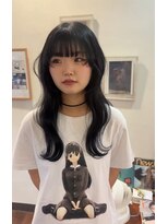 スロンカート(throncart)&nbsp;なみ巻き黒髪ロング