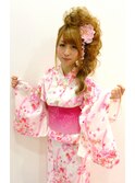 ＰＩＮＫ☆浴衣&ＳＥＴ