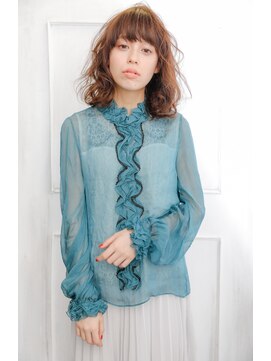 モカ ヘアーデザイン(moca HAIR DESIGN) デジタルパーマでふんわりとくっきりと大きいカールスタイル