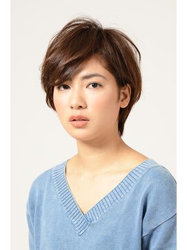 ヘアメイク アース 福島イオン通り店(HAIR & MAKE EARTH) ナチュラルセクシーショート【EARTH福島市】