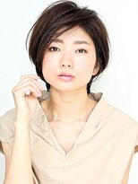 ヘアメイク フレンシア(hair make flencia)&nbsp;前髪長めのオシャレショートヘア