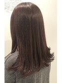 【お客様スナップ】艶感たっぷりピンクベージュ