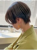 ハンサムショート、マニッシュショート、グラデーションカラー