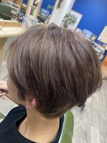 リトルキュー(little cue)&nbsp;ショートのラベンダーベージュ