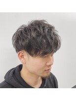 リバティシェアバーバー 銀座(LIBERTY SHARE BARBER)&nbsp;ツーブロックショートマッシュ