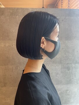 ブリック ヘアアンドスパ 松山(BRICK HAIR&SPA) navy bob