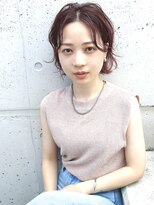 バース(BIRTH)&nbsp;天神【BIRTH】大人かわいいセンターパートウエーブボブ　9