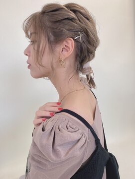 ルービック 和歌山(Rubik's) #後れ毛#透け感ミディアムアレンジ