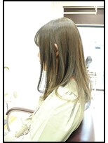 メタ(META) カット+オーガニックカラー(暗めのコバルトブルー)