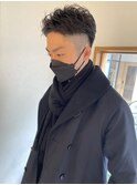 〈清澄白河 半個室〉メンズパーマ/刈り上げショート